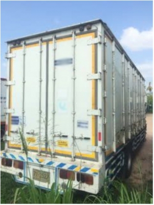 ขาย 6 ล้อตู้ทึบ Hino 212 แรงม้า ปี 54 ตู้ 7.5