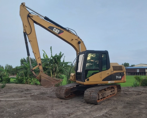 CAT 312D ไฟฟ้าครบ เล่มทะเบียนโซ่ช่วงล่างใหม่