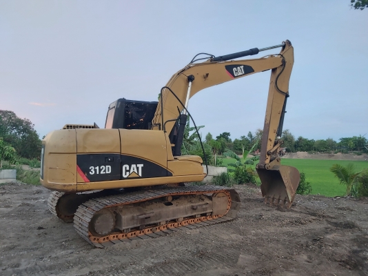 CAT 312D ไฟฟ้าครบ เล่มทะเบียนโซ่ช่วงล่างใหม่