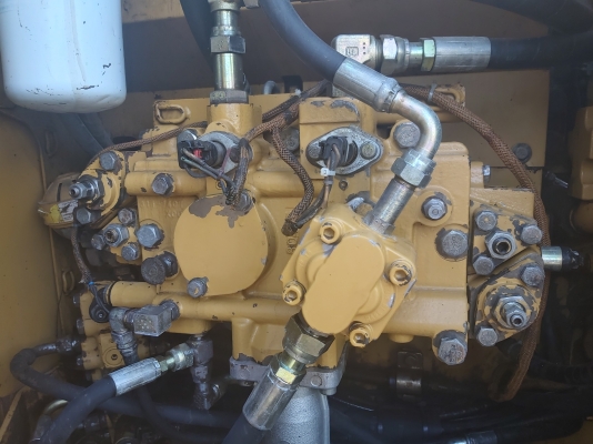 CAT 312D ไฟฟ้าครบ เล่มทะเบียนโซ่ช่วงล่างใหม่