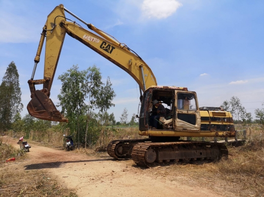 ปิดการขาย!!CAT320 V2 ช่วงล่างเต็ม รถใช้งานได้ ชมคลิปค่ะ เอกสารเล่มทะเบียน ราคาที่คุณจับต้องได้