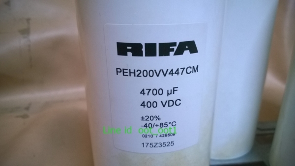 rifa 4700uf 400vdc