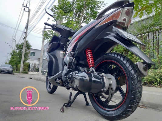 YAMAHA MIO125GTX ปี 54 ล้อแม็ค ภาษีไม่ขาด  เอกสารครบ รับประกันเล่มทะเบียน ลองขับได้ที่เคหะร่มเกล้า64
