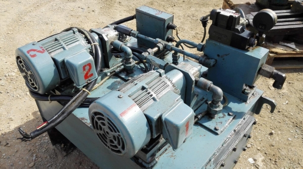 ชุดปั้มไฮดรอลิคต้นกำลังอิตาลี่ LAMBORGHINI ITALY ดับเบิ้ลปั้ม 2 หัวการทำงาน ขนาด 1/2 HP 380V 2 ชุด