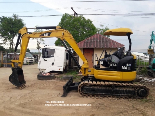 SALE ราคาถูกใจ !! รถขุด CATERPILLAR 304CR คอนโทรลน้ำมัน ปั๊มนิ้ว มีลายไปป์ปิ้ง(ลายหัวกระแทก) ปรับสภา SALE ราคาถูกใจ !! รถขุด CATERPILLAR 304CR คอนโทรลน้ำมัน ปั๊มนิ้ว มีลายไปป์ปิ้ง(ลายหัวกระแทก) ปรับสภา