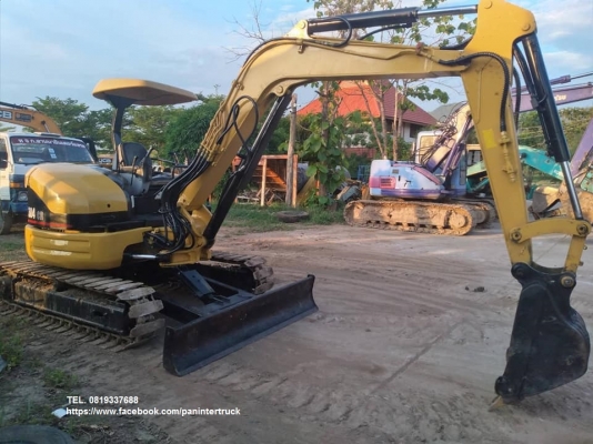 SALE ราคาถูกใจ !! รถขุด CATERPILLAR 304CR คอนโทรลน้ำมัน ปั๊มนิ้ว มีลายไปป์ปิ้ง(ลายหัวกระแทก) ปรับสภา