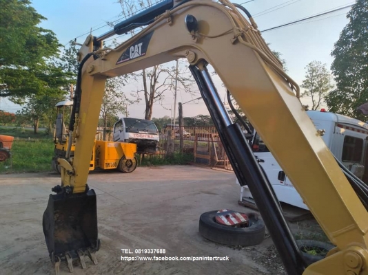 SALE ราคาถูกใจ !! รถขุด CATERPILLAR 304CR คอนโทรลน้ำมัน ปั๊มนิ้ว มีลายไปป์ปิ้ง(ลายหัวกระแทก) ปรับสภา
