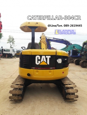 ขายรถขุดCATERPILLAR-304CR เครื่องยนต์Mitsubishi-S4L จำนวน 4 สูบ, คอนโทรลน้ำมัน,ปั๊มนิ้ว, มีลายเจาะ, 