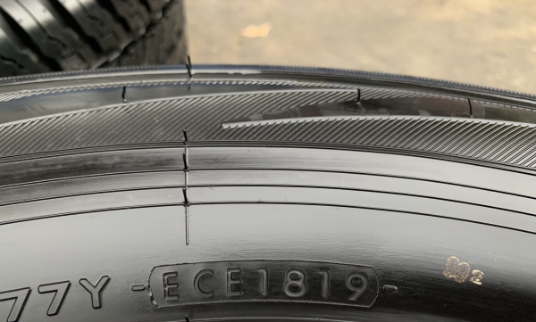 ยางน้องๆป้ายแดง 265-65-17 Yokohama ปี 19 สวยๆ