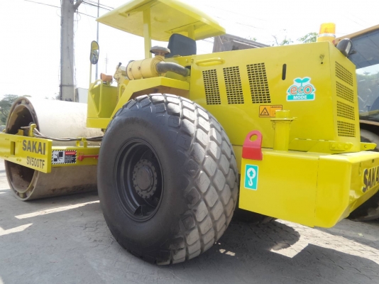 ⭐⭐⭐รถบดสั่นเสทือน2เปลือก2เพลาSakai SV500TF เครื่องIsuzu เอกสารเล่มทะเบียน