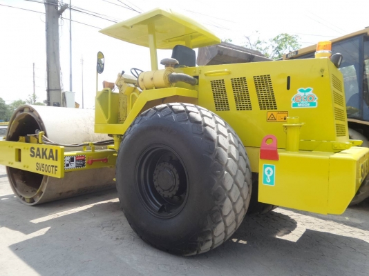 ⭐⭐⭐รถบดสั่นเสทือน2เปลือก2เพลาSakai SV500TF เครื่องIsuzu เอกสารเล่มทะเบียน