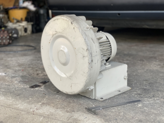 ขายริงโบลเวอร์ดูด-เป่าอากาศ Vortex Blower Hitachi 2.5HP. 380V ขนาดท่อ 2นิ้ว สภาพสวยใหม่มาก หมุนนิ่ม พร้อมใช้งาน