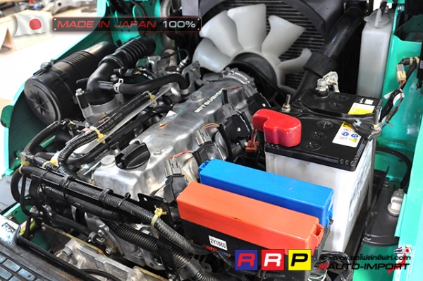 ขายรถโฟล์คลิฟท์มือสอง MITSUBISHI รุ่น FGE10T-F34-60132 นำเข้าจากประเทศญี่ปุ่น 100\% ไม่เคยใช้งานในไทย