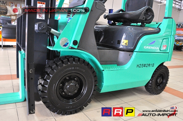 ขายรถโฟล์คลิฟท์มือสอง MITSUBISHI รุ่น FGE10T-F34-60132 นำเข้าจากประเทศญี่ปุ่น 100\% ไม่เคยใช้งานในไทย