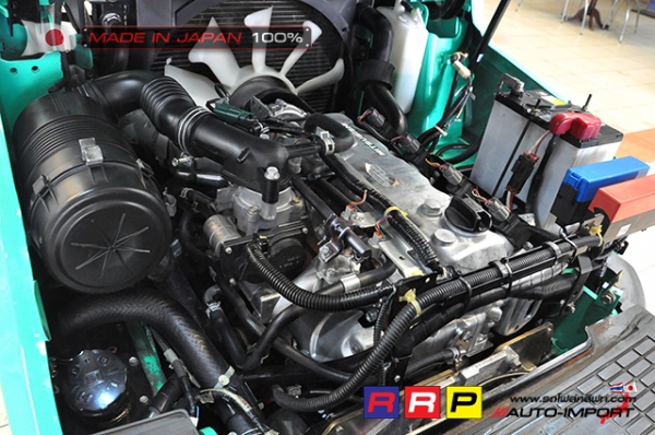 ขายรถโฟล์คลิฟท์มือสอง MITSUBISHI รุ่น FGE10T-F34-60132 นำเข้าจากประเทศญี่ปุ่น 100\% ไม่เคยใช้งานในไทย