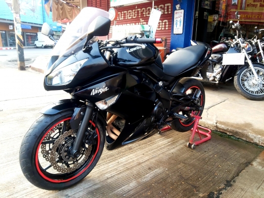 ขาย KAWASAKI NINJA650 ABS ปี2011 เดิมๆ รถสวย เครื่องดี ไฟติดครบ ทะเบียนพร้อมโอน ราคา 77500 บาท ส่งได