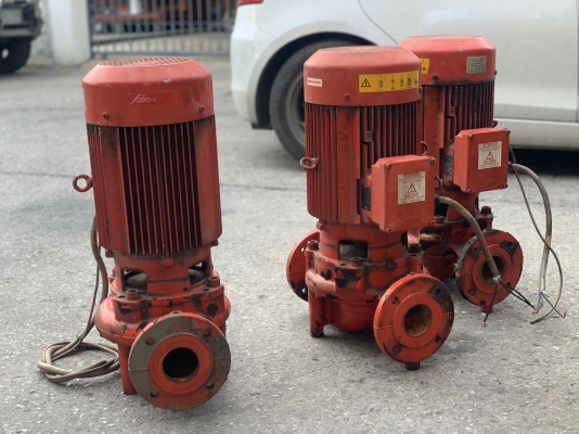 ขายปั๊มน้ำเพิ่มแรงดัน Inline Pump Salmson 10HP. 380V made in France ขนาดเข้า 2.5นิ้ว ออก 2.5นิ้ว สภาพสวย หมุนนิ่มเดิมๆ พร้อมใช้งาน มี 3ชุดครับ ขายปั๊มน้ำเพิ่มแรงดัน Inline Pump Salmson 10HP. 380V made in France ขนาดเข้า 2.5นิ้ว ออก 2.5นิ้ว สภาพสวย หมุนนิ่มเดิมๆ พร้อมใช้งาน มี 3ชุดครับ