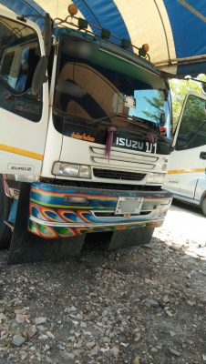 ขายสิบล้อดั้มพ่วงแม่ลูก ISUZU DEGA320 maxload ปี50 ลูก3คานแท้ปี56