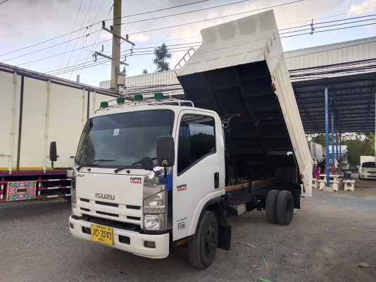 6ล้อดั๊มพ์ *EURO3* ISUZU NPR 150แรงม้า ยาว 4.00ม.ปี2553นะคะ ราคา 695000บาทนะคะรถห้างแท้ (มีเอกสารเล่