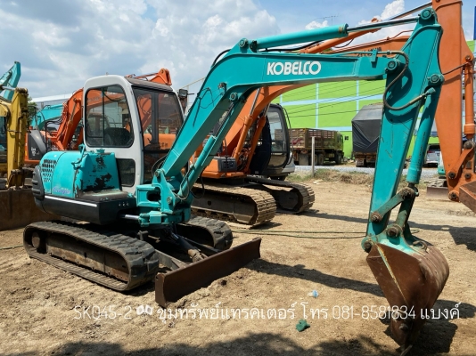ขายรถ SK045-2 คอนโทรลสั้นน้ำมัน ปั๊มนิ้ว โทร 081-8581834แบงค์/เจ้าของขายเอง