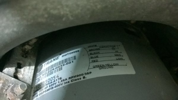 Blowerแอร์เทรน (Trane air package unit ) Blowerแอร์เทรน (Trane air package unit )