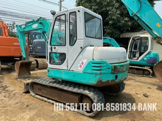 ขายรถขุด IHI 55J ตู้เก๋ง เครื่องยนต์ อีซูซุมังกร นำเข้าเองจากญี่ปุ่นโดยตรงโทร 081-8581834 แบงค์/เจ้าของขายเอง