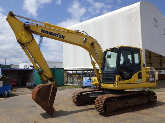 ขายรถขุดนำเข้าจากประเทศญี่ปุ่น komatsu pc120-8 สนใจติดต่อสอบถาม 0923309229 อีด