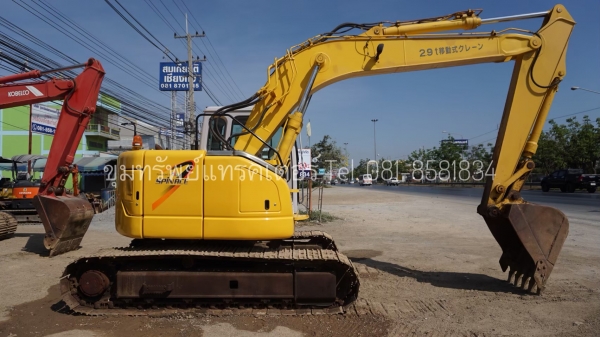 ขายรถแบคโฮ Sumitomo SH125X-3 รุ่นใหม่ เครื่องไดเรก โทร 081-8581834 แบงค์/เจ้าของขายเอง