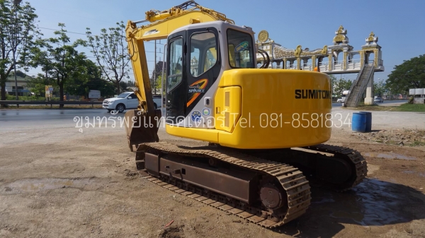 ขายรถแบคโฮ Sumitomo SH125X-3 รุ่นใหม่ เครื่องไดเรก โทร 081-8581834 แบงค์/เจ้าของขายเอง