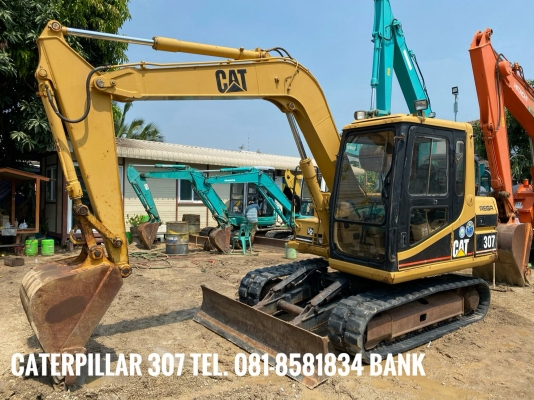 Caterpillar 307 สาวกแมวไม่ควรพลาด พร้อมผาน รถสวยพร้อมใช้ โทร 081-8581834 แบงค์