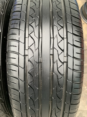 ล้อแม็ก Toyota Vios รุ่น 12 ก้าน ขอบ 15 สีรมดำ พร้อมยาง 185-60-15 Maxxis ปี 17 สภาพสวย