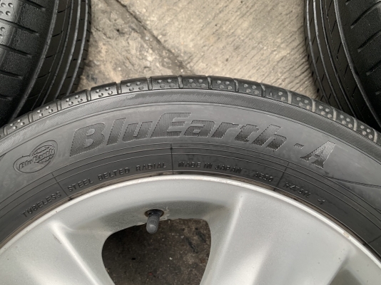 ล้อแม็ก Toyota Vios Yaris ลาย 5 ก้าน ขอบ 15 แถมยาง 185-60-15 Yokohama ปี 16
