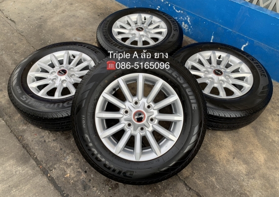 ล้อแม็กป้ายแดง ISUZU D-Max 2020 รุ่นใหม่ล่าสุด ขอบ 16 พร้อมยางน้องๆป้ายแดง 215-70-16 Bridgestone สวยๆ