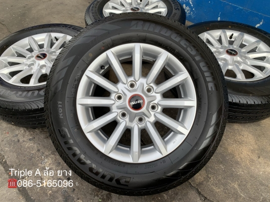 ล้อแม็กป้ายแดง ISUZU D-Max 2020 รุ่นใหม่ล่าสุด ขอบ 16 พร้อมยางน้องๆป้ายแดง 215-70-16 Bridgestone สวยๆ