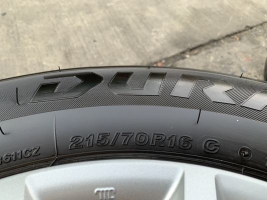 ล้อแม็กป้ายแดง ISUZU D-Max 2020 รุ่นใหม่ล่าสุด ขอบ 16 พร้อมยางน้องๆป้ายแดง 215-70-16 Bridgestone สวยๆ