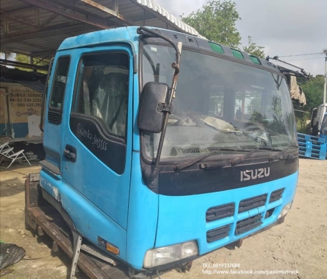 SALE*โปรลดกระหน่ำ !! หัวเก๋ง รถบรรทุกไซค์ 10ล้อ -10 ล้อหัวลาก / CABIN  ISUZU : GIGA(กิก้า /ไจก้า) รุ่นยกหัวได้ /มีแค๊ป/ 3 ใบปัด
