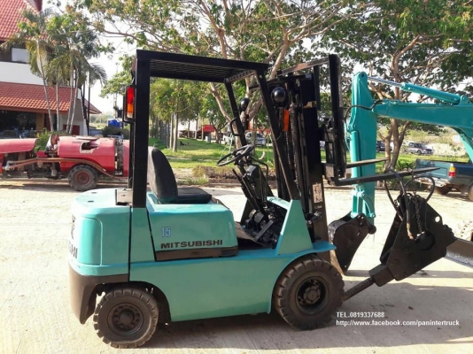 SALE ราคาถูกใจ !! FROM JAPAN FORKLIFT MITSUBISHI FG15 รถยก ขนาด 1.5 ตัน / เสาสูง 3 เมตร /เกียร์ออโต้ SALE ราคาถูกใจ !! FROM JAPAN FORKLIFT MITSUBISHI FG15 รถยก ขนาด 1.5 ตัน / เสาสูง 3 เมตร /เกียร์ออโต้