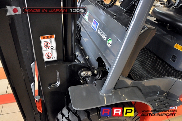 ขายรถโฟล์คลิฟท์มือสอง TOYOTA รุ่น 8FD25-44895 นำเข้าจากประเทศญี่ปุ่น 100\% ไม่เคยใช้งานในไทย