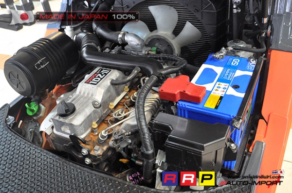 ขายรถโฟล์คลิฟท์มือสอง TOYOTA รุ่น 8FD25-64049 นำเข้าจากประเทศญี่ปุ่น 100\% ไม่เคยใช้งานในไทย