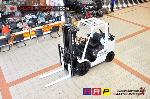 ขายรถโฟล์คลิฟท์มือสอง NISSAN รุ่น YG1F2A30U-400907 นำเข้าจากประเทศญี่ปุ่น 100\% ไม่เคยใช้งานในไทย ขายรถโฟล์คลิฟท์มือสอง NISSAN รุ่น YG1F2A30U-400907 นำเข้าจากประเทศญี่ปุ่น 100\% ไม่เคยใช้งานในไทย