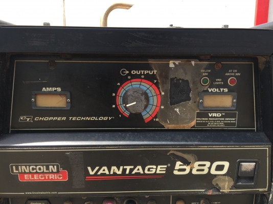 เครื่องปั่นไฟ LINCOLN ELECTRIC รุ่น VANTAGE 580 เครื่องปั่นไฟ LINCOLN ELECTRIC รุ่น VANTAGE 580