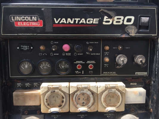 เครื่องปั่นไฟ LINCOLN ELECTRIC รุ่น VANTAGE 580