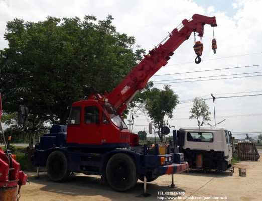 ขายจริง ตัดสด*เล่มทะเบียนพร้อม! รถเครน ล้อยาง ขนาด 7ตัน ยี่ห้อ.KOMATSU -LT300-1 แบบขาตรง ยกได้ 4.9 ต ขายจริง ตัดสด*เล่มทะเบียนพร้อม! รถเครน ล้อยาง ขนาด 7ตัน ยี่ห้อ.KOMATSU -LT300-1 แบบขาตรง ยกได้ 4.9 ต