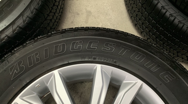 ล้อแม็ก ISUZU D-MAX 1.9 Blue Power ขอบ 18 พร้อมยาง 255-60-18 Bridgestone ปี 18 สภาพสวย