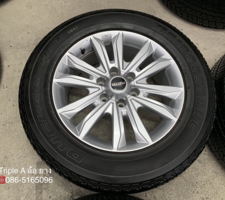 ล้อแม็ก ISUZU D-MAX 1.9 Blue Power ขอบ 18 พร้อมยาง 255-60-18 Bridgestone ปี 18 สภาพสวย ล้อแม็ก ISUZU D-MAX 1.9 Blue Power ขอบ 18 พร้อมยาง 255-60-18 Bridgestone ปี 18 สภาพสวย