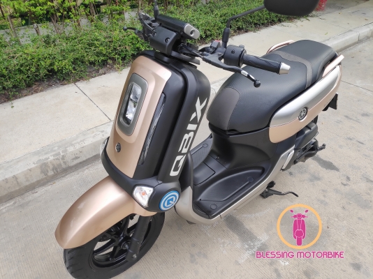 YAMAHA QBIX-S จดทะเบียนปี 61 ภาษีไม่ขาด เอกสารครบ มีการรับประกันเรื่องเล่มทะเบียน พร้อมใช้งาน