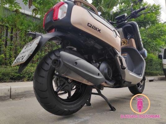 YAMAHA QBIX-S จดทะเบียนปี 61 ภาษีไม่ขาด เอกสารครบ มีการรับประกันเรื่องเล่มทะเบียน พร้อมใช้งาน