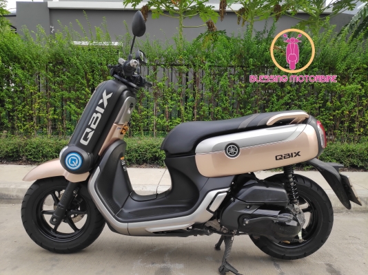 YAMAHA QBIX-S จดทะเบียนปี 61 ภาษีไม่ขาด เอกสารครบ มีการรับประกันเรื่องเล่มทะเบียน พร้อมใช้งาน
