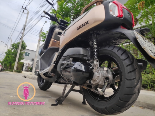 YAMAHA QBIX-S จดทะเบียนปี 61 ภาษีไม่ขาด เอกสารครบ มีการรับประกันเรื่องเล่มทะเบียน พร้อมใช้งาน