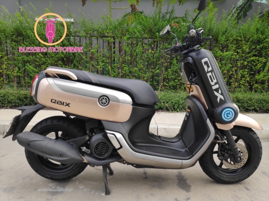 YAMAHA QBIX-S จดทะเบียนปี 61 ภาษีไม่ขาด เอกสารครบ มีการรับประกันเรื่องเล่มทะเบียน พร้อมใช้งาน
